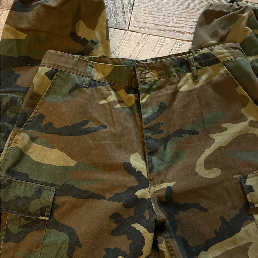 Camouflage Cargo Pants